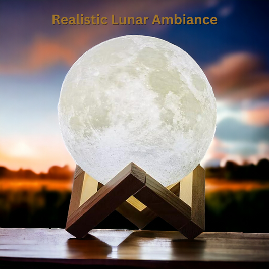 MoonTouch: Enchanting 3D Moon Lamp