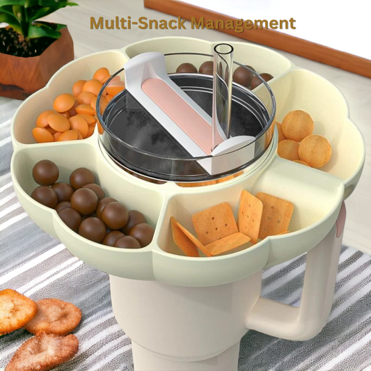 SnackSphere: The Ultimate Tumbler Snack Bowl Accessory